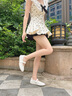 妙麗（Millies）品牌小眾丑萌瑪麗珍鞋女平底時(shí)尚芭蕾鞋2025夏季新款百搭通勤單鞋 白色 38 (240mm)  標(biāo)準(zhǔn)碼 曬單實(shí)拍圖