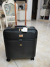 袋鼠品牌奢侈真皮拉桿箱20寸男商務(wù)登機旅行箱萬(wàn)向輪學(xué)生行李箱包24密 黑色橫款正方形 20寸橫款正方形 曬單實(shí)拍圖