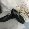 公羊男鞋夏季新款潮流真皮商務(wù)休閑皮鞋男防滑軟底運動百搭經(jīng)典板鞋男 黑色 【標(biāo)準(zhǔn)皮鞋碼】 41 (255mm) 曬單實拍圖