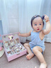G.DUCKKIDS高端兒童發(fā)飾套裝禮盒女童生日禮物發(fā)卡發(fā)夾皮筋頭飾小女孩首飾盒 慕珊72件【禮盒裝】 曬單實(shí)拍圖