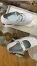 賓萊伊（BINLAIYI）護(hù)士鞋女夏季鏤空軟底透氣厚底增高氣墊單鞋小白鞋新款春季工作鞋 天使蘭/鏤空 寬松版型 38 曬單實(shí)拍圖