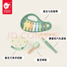可來賽（Classic world）音樂器套裝手搖鈴?fù)婢叱錾鷿M月見面禮1歲禮盒可啃咬安撫抓握訓(xùn)練 曬單實拍圖