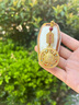 知美人 【先生推薦】八寶羅盤鑰匙扣黃財(cái)神掛件平安葫蘆鑰匙扣送朋友 八寶羅盤黃財(cái)神鑰匙扣【合金】 曬單實(shí)拍圖