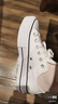 匡威（Converse） 中性Chuck Taylor SEASONAL低幫系帶帆布鞋 560251C 37 曬單實(shí)拍圖