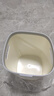 華萍垃圾桶無蓋大號15L奶黃客廳廚房衛(wèi)生間廁所家用壓圈式垃圾桶 曬單實拍圖