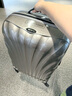 新秀麗（Samsonite）萬(wàn)向輪貝殼箱拉桿箱密碼鎖時(shí)尚行李箱旅行箱單拉桿V22 香檳色 25英寸 曬單實(shí)拍圖
