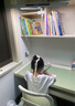 愛果樂（IGROW）感應(yīng)臺燈可夾式護眼燈兒童學(xué)習(xí)書桌專用折疊款閱讀臺燈601-B-W1 曬單實拍圖