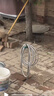 一靚陽(yáng)臺水管軟管洗衣機水龍頭延伸器防濺頭加長(cháng)管澆花沖洗管子帶開(kāi)關(guān) 5米快接任意彎曲延長(cháng)管 曬單實(shí)拍圖