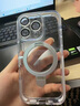波沃姆 適用蘋(píng)果16手機殼新款帶支架iphone16promax透明15plus鏡頭全包高級感輕奢13pro氣囊防摔磁吸外殼 【全透明】自帶鏡頭膜 平整金屬支架 iPhone 16 Pro Max 曬單實(shí)拍圖