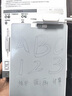 墨白寫字板兒童電子草稿板手寫板磁性畫板初高中生數(shù)學演算英語單詞本 10寸書寫板白色邊框+筆+板擦 曬單實拍圖