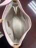COOGI包包女款2025年品牌輕奢侈女士包包生日七夕情人節(jié)禮物送女友老婆 桃粉色 曬單實(shí)拍圖