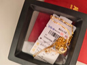 周六福黃18K金項(xiàng)鏈環(huán)環(huán)相扣彩金項(xiàng)鏈生日禮物C0613576 40+5cm 曬單實(shí)拍圖