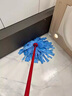 微力達(dá)（Vileda）德國無紡布拖把家用易拖凈地拖吸水墩布傳統(tǒng)擰水老式拖把 【德國品牌】藍(lán)拖把1桿2頭+桶 曬單實拍圖