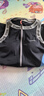 TOSWIM拓勝泳衣女連體平角訓(xùn)練游泳衣溫泉保守顯瘦女士泳衣 灰藍(lán)字母XL 曬單實(shí)拍圖