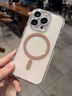 殼韻MagSafe磁吸充電適用蘋(píng)果16promax手機殼新款iPhone15pro高級感14帶鏡頭膜全包硅膠軟13透明男女外 [少女粉]磁吸充電撞色軟邊高透 iPhone16ProMax 曬單實(shí)拍圖