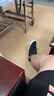回力帆布鞋男士低幫百搭休閑鞋一腳蹬懶人套腳運動鞋 WXY-903 黑色43 曬單實拍圖