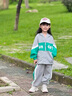 奧特曼童裝女童春秋套裝兒童衣服洋氣中大童連帽開衫衛(wèi)衣休閑兩件套潮 粉色 110 建議100-110cm4-5歲 曬單實(shí)拍圖