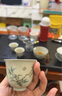 溪茗軒輕奢茶具套裝高檔蓋碗茶壺功夫茶杯中式禮盒新款陶瓷茶具唐俊清雅（芭蕉）套裝-禮盒裝 曬單實(shí)拍圖