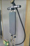 松下（Panasonic）【國(guó)家補(bǔ)貼】立式掛燙機(jī)手持電熨斗 家用掛燙機(jī) 可伸縮衣架雙桿熨燙增壓蒸汽 NI-GWG070-G 松石綠 曬單實(shí)拍圖