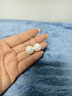 伊燦施家長(cháng)款流蘇仿珍珠耳墜女耳釘無(wú)耳洞耳夾耳環(huán)2025年新款爆款耳飾 施家長(cháng)款流蘇珍珠耳墜女【12mm】 曬單實(shí)拍圖