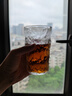 京東京造 冰川杯 玻璃泡茶水分離咖啡牛奶杯【加厚大容量】380ml兩只裝 曬單實(shí)拍圖