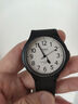 卡西歐（CASIO）MQ-76-1A 2A 7A 8A 經(jīng)典復古男女指針表學(xué)生防水百搭小黑表石英表 MW-240-7B皓月白 【附加貼膜】 曬單實(shí)拍圖