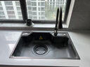 悍高（HIGOLD）水槽大單槽廚房洗菜盆一體盆水槽 納米304不銹鋼洗碗槽日式臺下盆 【熱賣套裝】納米70*48+抽拉龍頭 曬單實拍圖