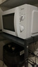 美的（Midea）快捷微波爐 家用小型 360°轉(zhuǎn)盤加熱 旋鈕操控 易潔內(nèi)膽（M1-L213B） 曬單實拍圖