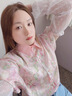 MITHAOL KUSC防曬袖套女2025新款蕾絲冰袖防紫外線夏季開車騎行戶外冰絲護袖 高密度蕾絲白 均碼 曬單實拍圖