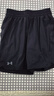安德瑪（Under Armour）運(yùn)動(dòng)短褲男 跑步健身訓(xùn)練寬松舒適透氣休閑褲 1362289黑色 L 曬單實(shí)拍圖