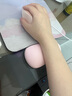 帝伊工坊護腕硅膠氣囊液態(tài)硅膠空氣手腕墊桌面辦公游戲電競手托可愛簡約手腕墊枕鼠標(biāo)墊小號護腕托墊 曬單實拍圖