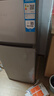 海爾（Haier）冰箱小型二門(mén)辦公室迷你小冰箱節能直冷家用租房家電冷藏冷凍超薄雙開(kāi)門(mén)省電小型冰箱 118升、360°立體制冷、低溫補償 曬單實(shí)拍圖