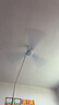 艾美特（AIRMATE）吊扇電風(fēng)扇家用客廳1.4米56吋樓頂扇大風(fēng)力吸頂電風(fēng)扇工業(yè)工廠宿舍銅芯電機風(fēng)扇 帶調(diào)速器 FZ5613 曬單實拍圖