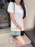 GUSKI包包女包奢侈品牌斜挎包女2025新款高級(jí)單肩包生日禮物送女友老婆 綠色【Green】 精美禮盒裝 曬單實(shí)拍圖