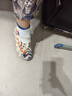 Jeep夏季涼鞋男童包頭防踢耐磨運動(dòng)涼鞋女童軟底透氣沙灘鞋  黑紅32 曬單實(shí)拍圖