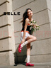 百麗（Belle）周雨彤同款酒心糖休閑鞋女25夏新商場(chǎng)款芭蕾瑪麗珍鞋D8L1DBQ5預(yù)售 烈焰紅  【周雨彤/Seeya同款】 39 (245mm) 曬單實(shí)拍圖