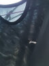 李宁（LI-NING）短袖T恤男运动服跑步健身夏季休闲大码宽松冰丝速干半袖吸汗上衣 黑色 速干透气 3XL/190 实拍图