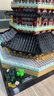 WANGE萬格積木中國古建筑模型榫卯成年人立體拼圖裝文創(chuàng)紀念品禮物擺件 浙江杭州西湖雷峰塔6236(1498片) 曬單實拍圖