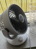夏普（SHARP)日本小風(fēng)鈴空氣循環(huán)扇電風(fēng)扇家用小型風(fēng)扇桌面臺式靜輕音99檔風(fēng)速抑菌大風(fēng)量一級能效 機械款【3檔風(fēng)速/抗菌扇葉】 曬單實拍圖