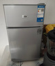 小黃鴨 迷你冰箱小 108L雙門冷藏冷凍小型家用宿舍租房電冰箱小巧不占地 一級能效省電節(jié)能 78L【一級能效，租房省電款】 銀色 曬單實(shí)拍圖