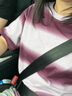 森馬（Semir）短袖T恤男條紋情侶裝夏季半袖上衣oversize無(wú)性別潮101324100211 曬單實(shí)拍圖