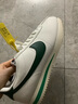 耐克（NIKE）女子 CORTEZ 輕便阿甘鞋休閑鞋 DN1791-101帆白/綠-黑 38 曬單實(shí)拍圖
