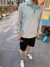 JASONWOOD官方正品高端品牌防曬衣男士夏季新款速干外套大碼防紫外線(xiàn)防曬服 高檔灰色【現貨速達】 L 建議【111-125斤】身高170 曬單實(shí)拍圖