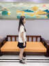 G.DUCKKIDS小黃鴨童裝女童裙子夏季新款兒童百褶裙中大童小學(xué)生校服裙半身群 【黑色】百褶裙-內(nèi)搭安全褲 110 【建議4-5歲】 曬單實(shí)拍圖