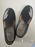 國風刺繡老北京布鞋軟底男士休閑工作鞋耐磨腳蹬防滑透氣布鞋男款 黑色 40 祥云刺繡615 曬單實拍圖