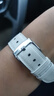 BHO【真皮表帶】適用華為gt3pro/gt5pro表帶watch5/gt4/watch4pro真皮手表表帶watch3pro男士女生款2 【ZN33丨GT3PRO垌款】白色 gt3/pro/gt2【 曬單實拍圖