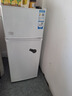 海爾（Haier）家用小型電冰箱雙兩門118L/123升宿舍出租房宿舍節(jié)能省電工程冷藏冷凍公寓 黑金凈化 【三級能效】118升兩門+黑金凈化 曬單實拍圖