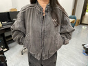 阿迪達斯 （adidas）三葉草系列 女子 NEW CHINESE TT 外套 JY8274 黑色 L 曬單實(shí)拍圖