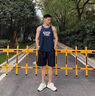 棉致短褲男夏季港風(fēng)運(yùn)動休閑褲寬松潮流五分褲百搭沙灘褲 黑色 3XL 曬單實(shí)拍圖