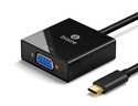 畢亞茲 Type-C轉VGA轉換器擴展屏 USB-C轉vga投屏母頭轉接頭線 華為P60蘋果16/15/Mac筆記本接電視投影儀 曬單實拍圖